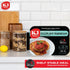 (1 Pack) KJ Poultry Kosher Parve Ready Meals - Eggplant Parmesan, MRE Meals Ready to Eat, Halal, Prepared Entree Fully