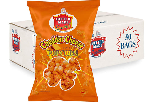 Better Made Special Cheese Flavored Popcorn - Case of 50 - .625oz