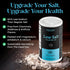 13 OZ. 100% Aromasong Low Sodium Sea Salt Salt Shaker Natural Fine Grain Dead Sea Potassium Chloride with Dead Sea