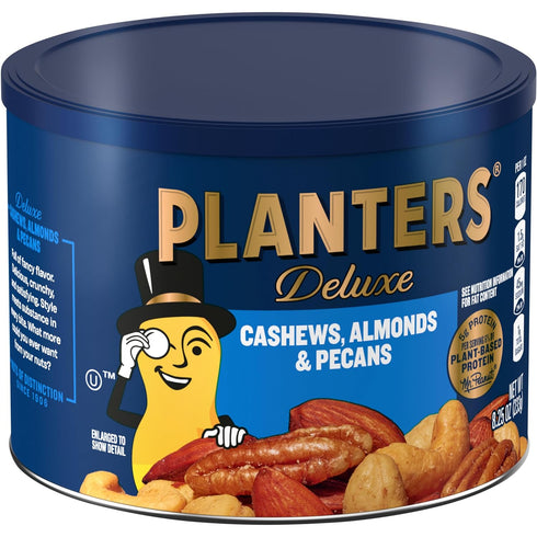8.25 oz Planters Select Cashews (Almonds & Pecans Nut Mix, Canister)