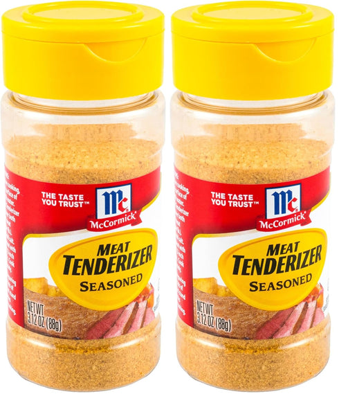 McCormick Seasoned Meat Tenderizer, 3.12 oz (Pack of 2)