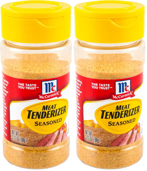 McCormick Seasoned Meat Tenderizer, 3.12 oz (Pack of 2)