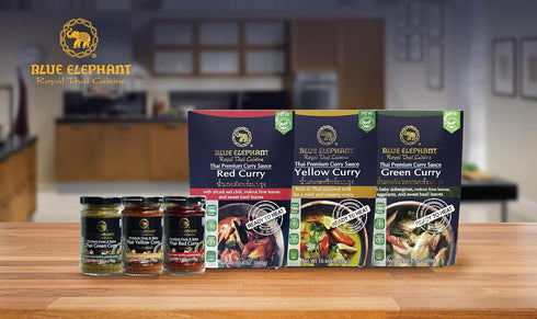 Authentic Thai Yellow Curry Sauce - Blue Elephant