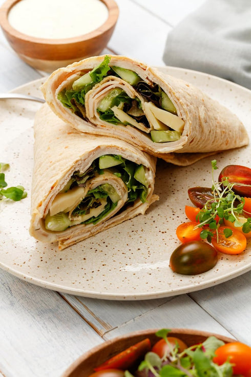6-Pack, (4 Pack, 24 Joseph's Lavash Bread Value Flax Oat Bran and Whole Wheat, Reduced Carb Flatbreads per Total)