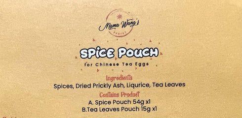 Chinese Tea Eggs/Marble Eggs Seasoning, Hand Mixed, Includes Loose Leaf Tea and Seasoning Mix, Makes 2 Dozen