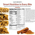 15g 20 (7ct) WonderSlim Meal Replacement Protein Bar, Cinnamon, Protein, Vitamins & Minerals, Gluten Free