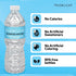 16.9 oz 24Pack, True Clear Purified Drinking Water, fl Bottles, BPAFree, Recyclable, Perfect for Lunches