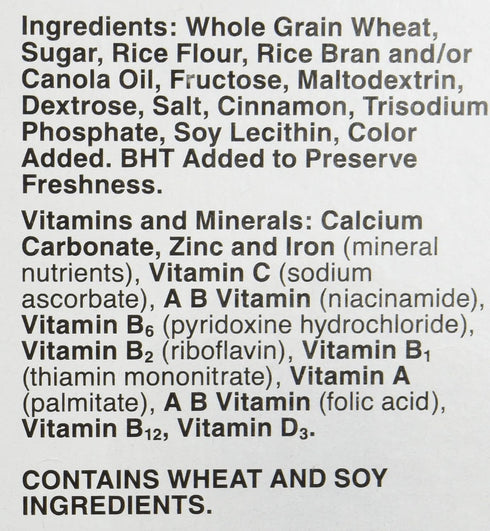 General Mills 2 43.75oz Cinnamon Toast Crunch Cereal Bags, box by