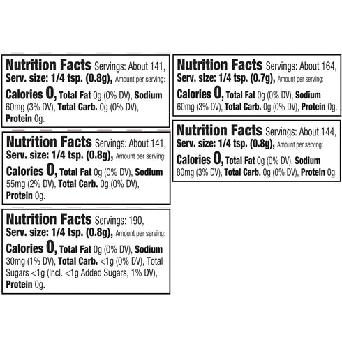 Pack, 21.53 oz McCormick Popcorn Seasoning Variety