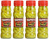 Trappey's Trappeys Peppers in Vinegar, Hot, 4.5 oz (Pack of 4)