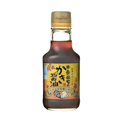 Teraokake Oyster Soy Sauce, 150ml (5.1 Fl Oz), Flavorful Dashi Umami Japanese Shoyu, Made in Japan