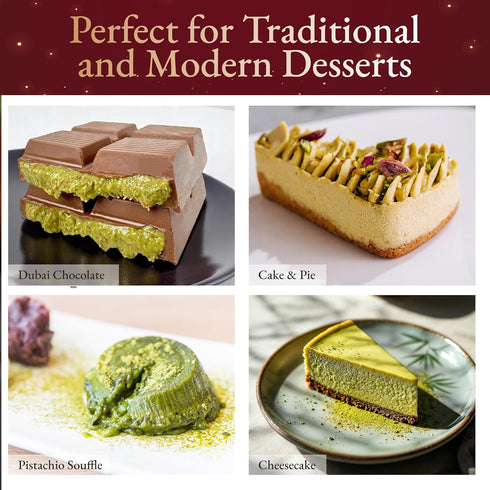 2.2 Lb 1 (2.2 lb 1 Dubai Chocolate Filling / Kg Pistachio Cream with Crispy Kadayif | Middle Eastern Gourmet Dessert