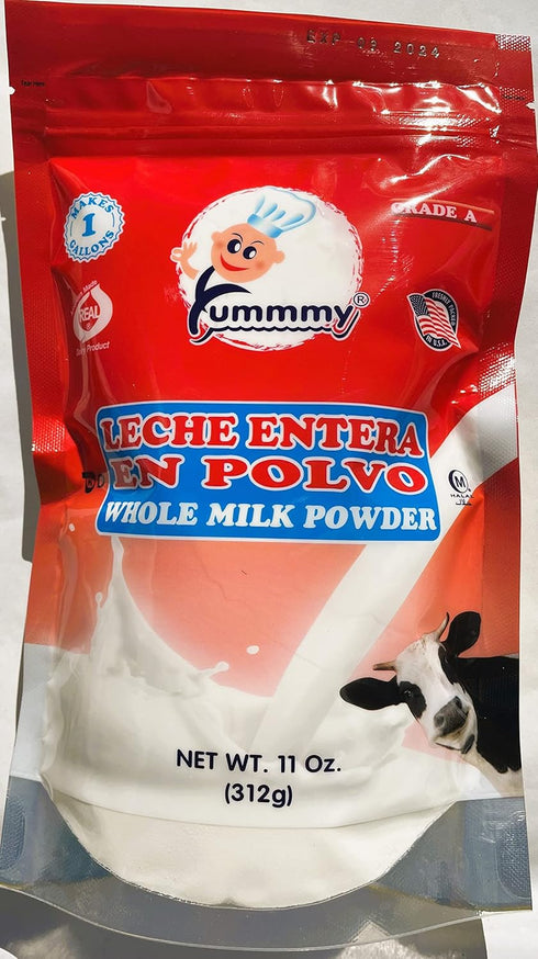 11 0z, Whole Milk Instant Powder Kosher certified, Halal certified, Product of USA
