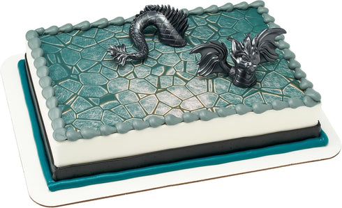 Decopac Dragon Creations Cake Topper - Cake Decorations, Gray