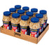 PLANTERS Unsalted Dry Roasted Peanuts 16 oz (12-Pack)