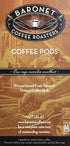 7.2 18 Count (Pack 3) Baronet Coffee Organic ESE Espresso Pods - Espresso Roast , Grams - Individually Wrapped