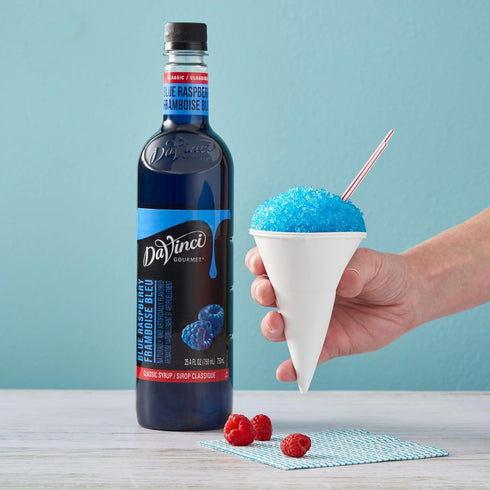 25.4 (Pack 1) DaVinci Gourmet Classic Blue Raspberry, Fluid Ounces