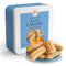 Mississippi Cheese Straw Factory Gift Tin Sea Salt Caramel Cookie Straws (Sea Salt Caramel, 10 Ounce)