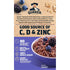 Immunity 1.41 oz Packets, (6 Pack) Quaker Instant Oatmeal, Blueberry Blackberry, Good Source of Vitamins C, D, & Zinc