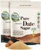 Heaven & Earth Pure Organic Date Sugar, 12oz (2 Pack) Resealable Bag