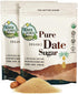 Heaven & Earth Pure Organic Date Sugar, 12oz (2 Pack) Resealable Bag