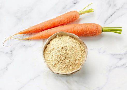 2.5 Food to Live Organic Carrot Powder, Pounds - Non-GMO, Ground Raw Dried Roots, Vegan, Bulk, For Baking, Juices