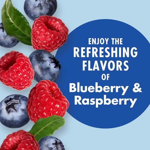 V8 8 oz. (24 Pack) Energy Zero Sugar Blueberry Raspberry, fl. Can