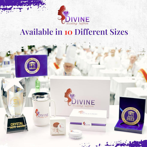 Divine Healing Saffron - High Negin Premium Grade Saffron Threads for Culinary Uses (1.5 Grams)