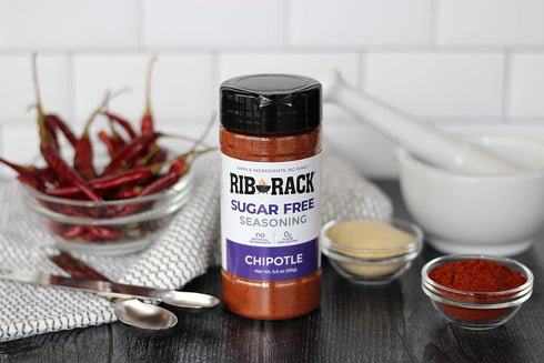 Rib Rack Chipotle Sugar Free Seasoning, 5 oz