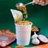3.5 Oz., Homtiem Crispy Garlic & Onion : Original Spicy Medium Spice, Versatile Seasoning, All-Natural, Non-GMO, Vegan