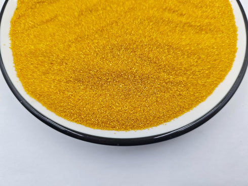 5 Rimming Edible Ounce Fine Decorative Bright Gold Sanding Sugar Sprinkles for Baking, Sparkling Crystals for Cakes