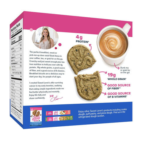 Sweet Loren's Vegan & Gluten-Free Blueberry Breakfast Biscuits