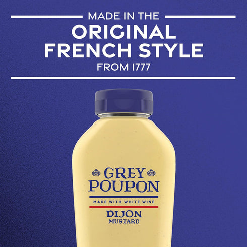 10 oz. Grey Poupon Dijon Mustard, Squeeze Bottle