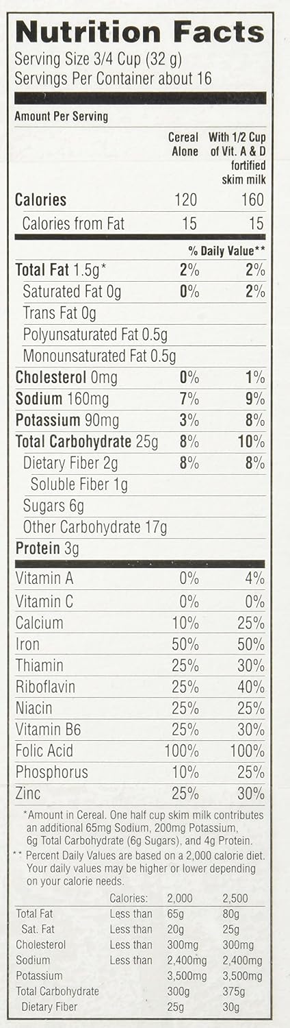 18oz (Pack 4) Quaker, Life Cereal, Original Multigrain, Box