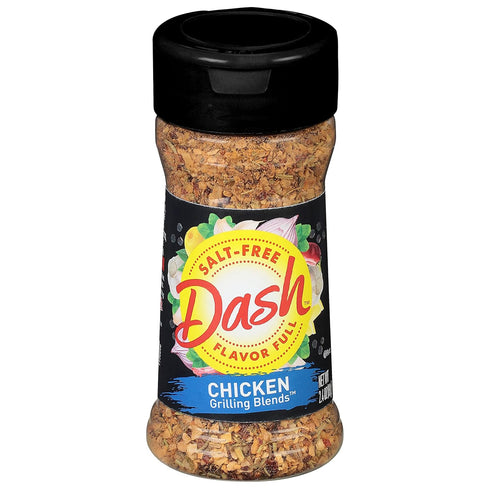 Dash Salt-Free Grilling Blends, Chicken, 2.4 Ounce (Pack of 8)