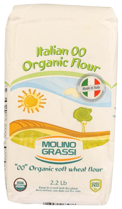 Molino Grassi Organic 00 Italian Flour, 35.2 OZ
