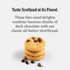 4.4 Oz (Pack 6) Walker's Shortbread Mini Chocolate Chip Cookies, Pure Butter Shortbread Cookies