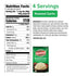 100% 4 4 (Pack 12) Idahoan Roasted Garlic Mashed Potatoes, Naturally Gluten-Free, Real Idaho Potatoes, servings per