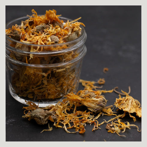 (1 MagJo Naturals, Calendula Flower Pound Bag) whole dried calendula flowers and petals, Calendula officinalis, loose