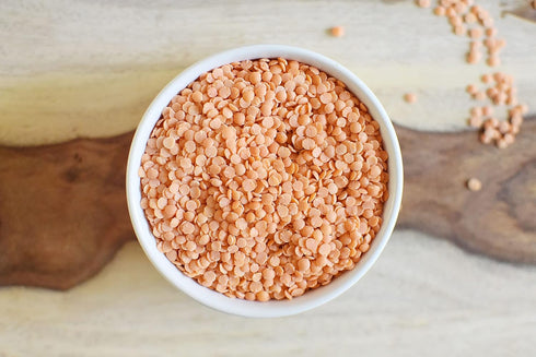 2 lb, (Pack 2) Anthony's Organic Split Red Lentils, Masoor Dal, Gluten Free, Non GMO, Vegan