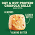 7.94 oz Nature Valley Oat and Nut Protein Granola Balls, Oats and Honey, Protein Snacks