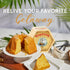 Pack 4 oz. 6 Pack TORTUGA Provenance Rum Cake Variety - - The Perfect Premium Gourmet Gift for Stocking Stuffers, Gift
