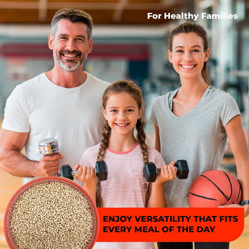 2 lb Organic Whole Grain Sorghum Gluten Free Ancient Grain | High Fiber, Plant-Based Protein | Better Than Rice