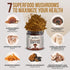 (30 La Republica Organic Mushroom Coffee Servings) Made with Full-Fruiting Bodies, Arabica Shade-Grown with Lion's