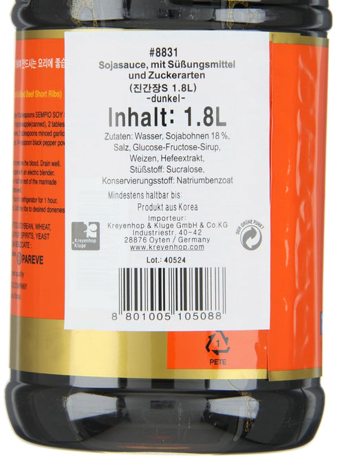 1.8 Sempio Jin S soy sauce L (large)