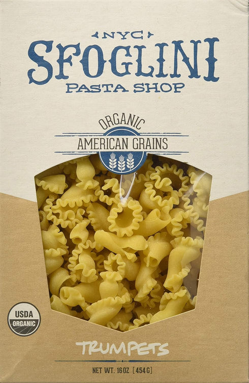 SfogliniOrganic Durum Semolina CavatelliMade with Traditional Techniques & Wholesome Organic GrainHolds Tight