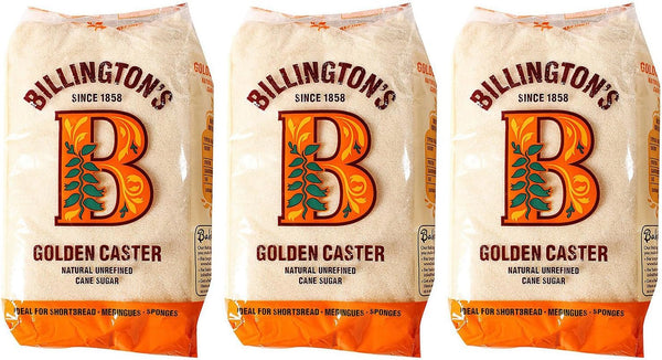 Billington's (3 Pack) - Billingtons - Org Golden Caster Sugar | 500g |