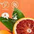 75mg 11.5 oz (Pack 12) PHOCUS Caffeinated Sparkling Water, Blood Orange, Natural Caffeine Plus L-Theanine, Zero Sugar