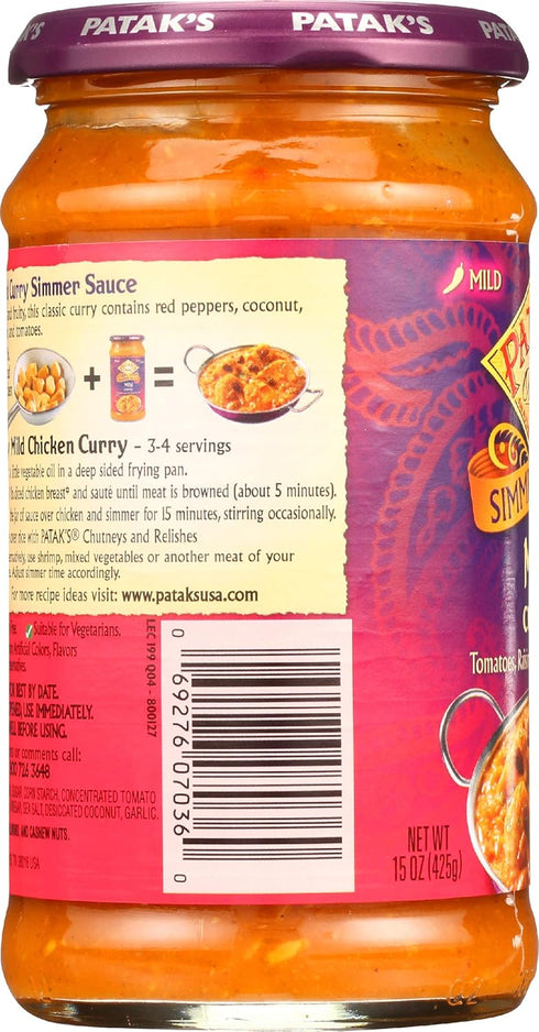 Mild Curry Sauce by Pataks - Flavorful Pantry Essential