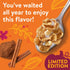 15.6oz (1 Kelloggs Special K Breakfast Cereal, Fiber Cereal, Large Size, Pumpkin Spice, Box Box)